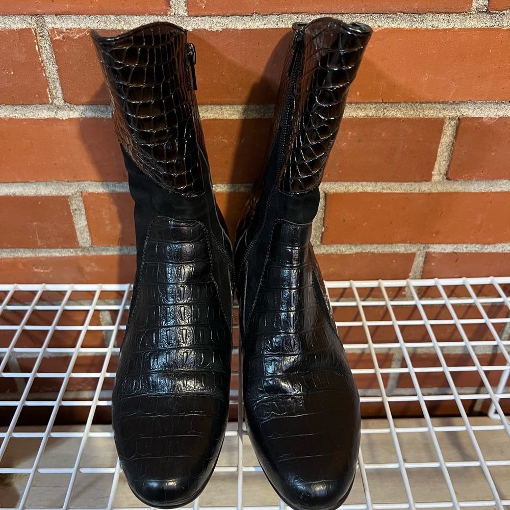 Black Elle comfort Ankle Boots